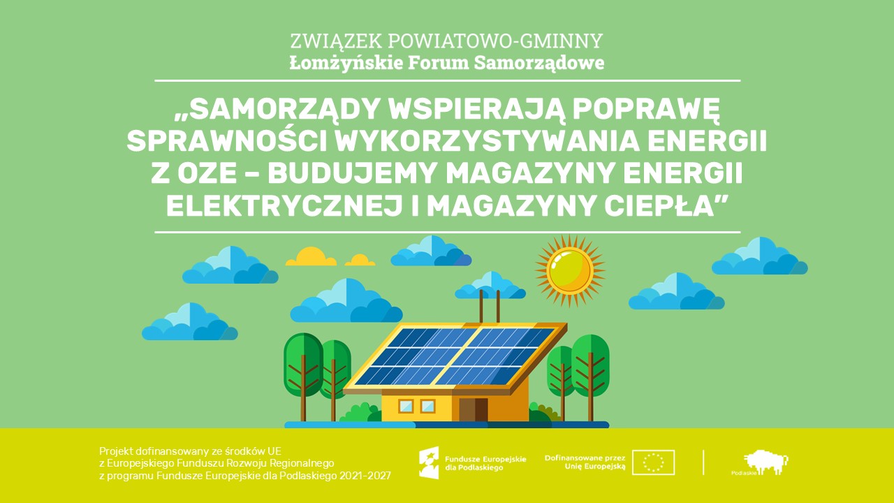 Zdjęcie do wiadomości "Zielona energia" w Powiecie Łomżyńskim wkracza w nowy etap!